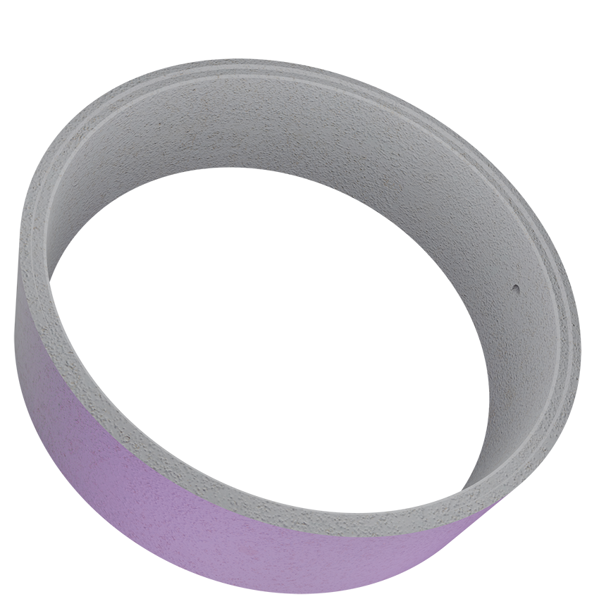 Кольцо стеновое КСФ 20.6 с замком (фальцем)