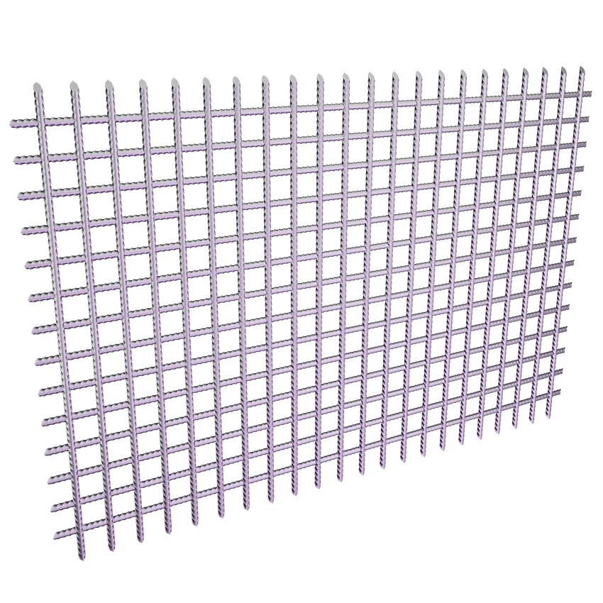 Сетка сварная 100×100 Ø6 (2×3 м) размеры 6 мм