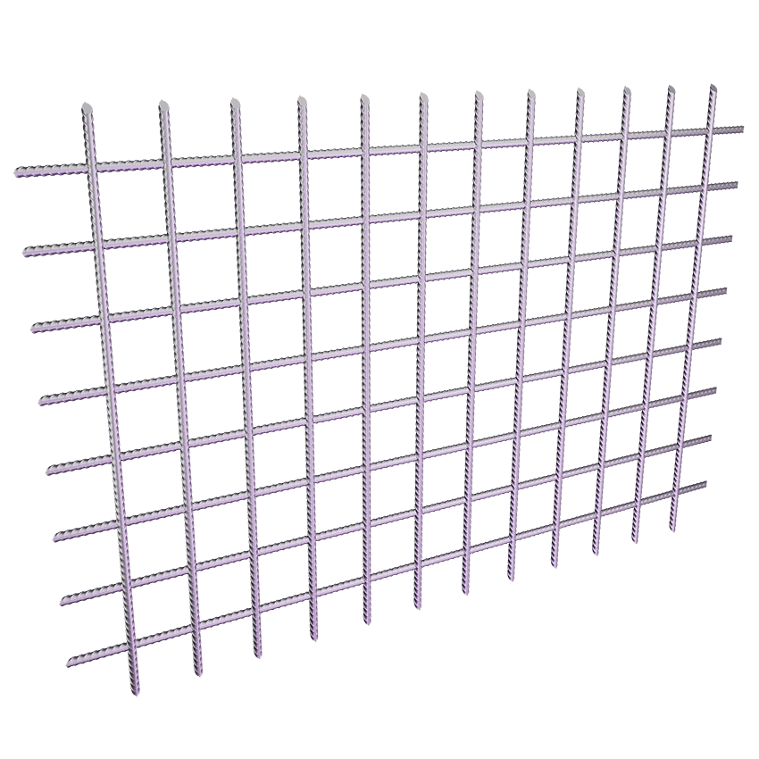 Сетка сварная 200×200 Ø6 (2×3 м) размеры 6 мм